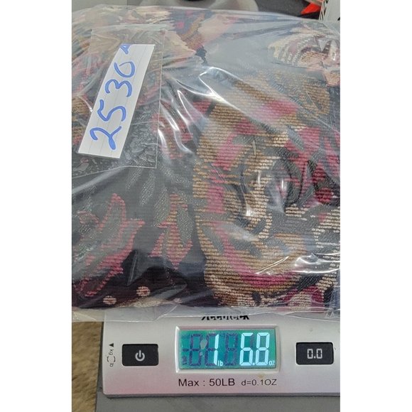 Units Womens Multicolored Reversible Tapestry Long Jacket Side Slits Medium Tall - Picture 14 of 14